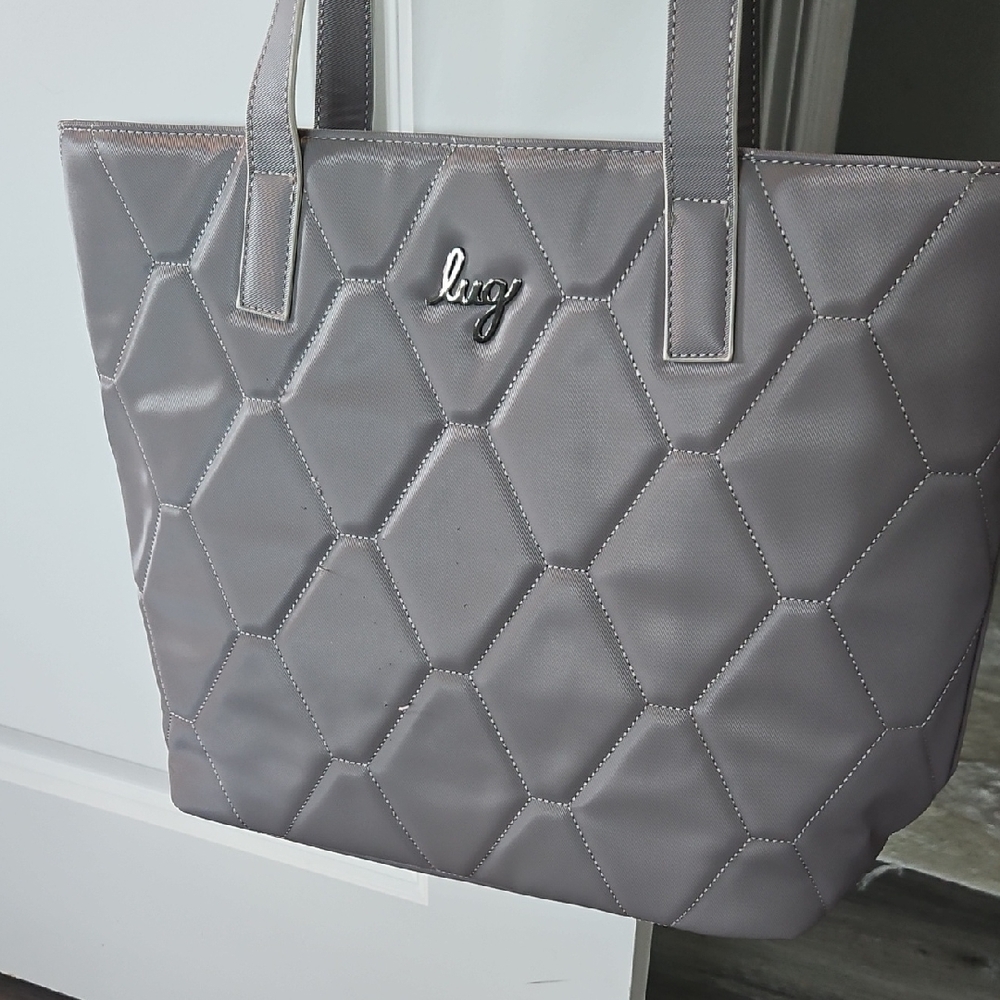 Lug Paddock Tote In Matt Luxe